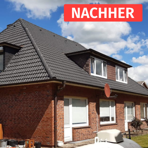 Dach nach der Dachbeschichtung Sindelfingen
